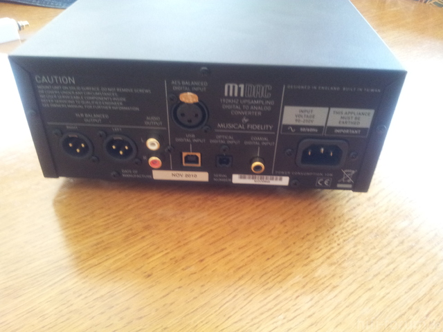 Musical Fidelity M1 Dac