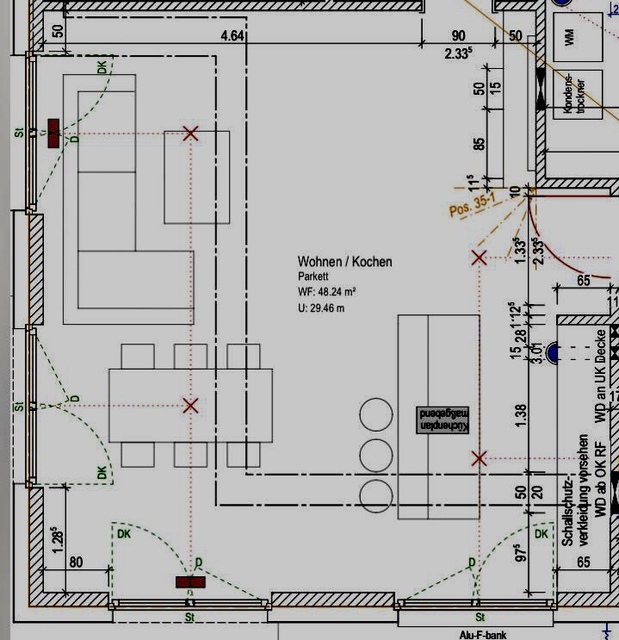 Grundriss Wohnzimmer