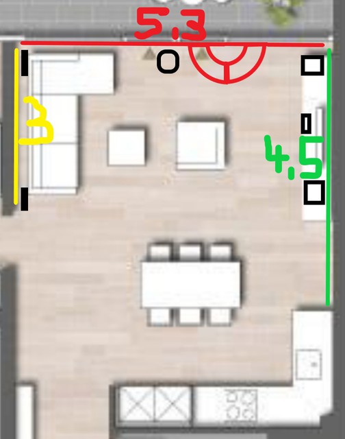 Grundriss Wohnzimmer