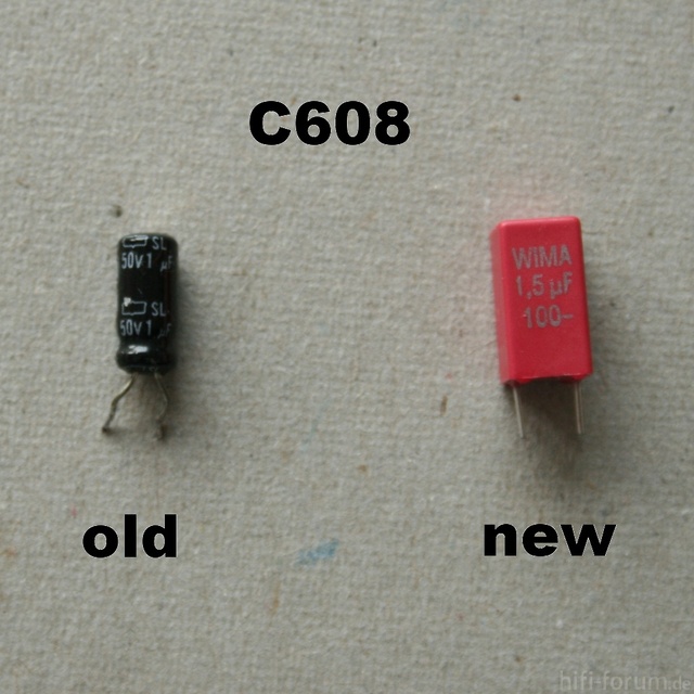 HCA-8300 Replacement Capacitor C608