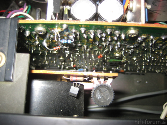 Hitachi HMA-8300 Power Amplifier Interior Detail