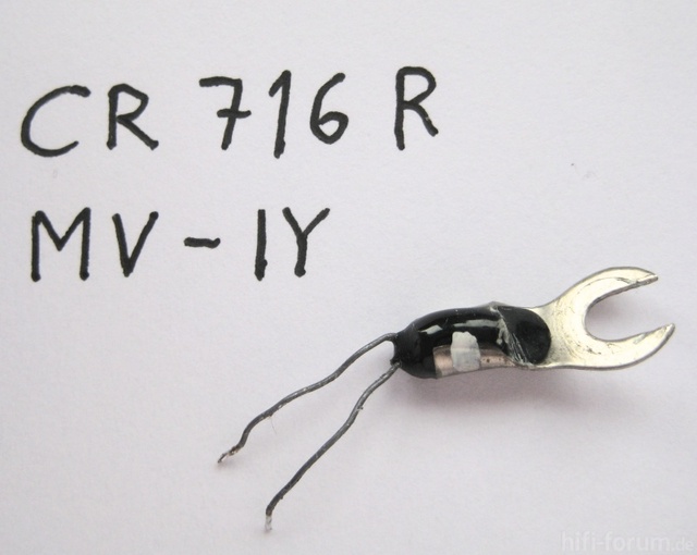 HMA 8300 Defective Diode CR716R Mounted To Heat Sink