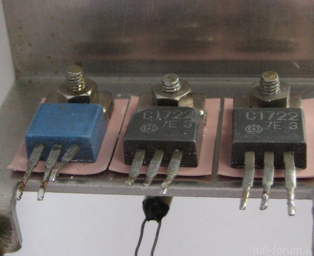 HMA-8300 - transistor damaged by excessive heat