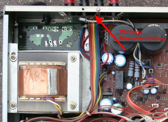 L-410 important grounding cross-connect