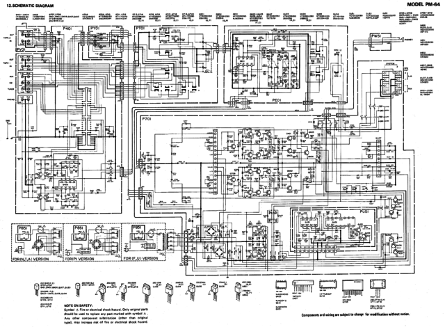 Marantz PM-64 Schematic Schaltplan