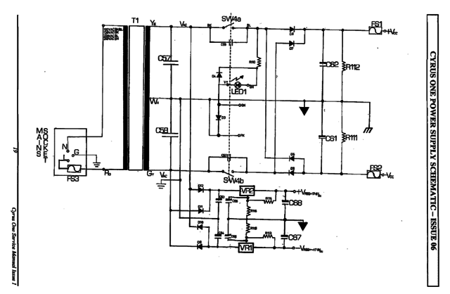 Mission Cyrus 1 Issue06 Schematic Detail Power Supply