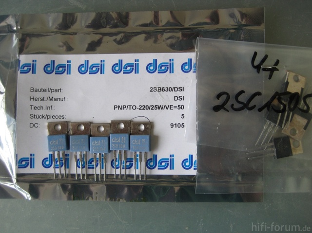 Reparatur Des Hitachi HMA-8300 - Replacement Transistors