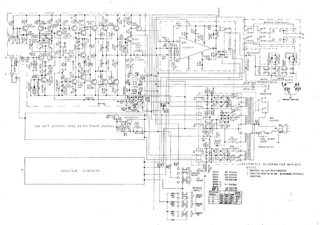 Wangine WFA-220 schematic schaltplan