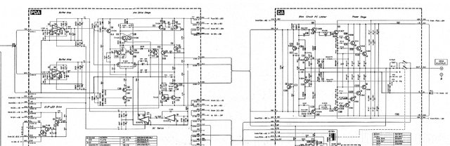 Yamaha PC2002M Power Amp Partial Schematic