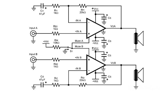 Schaltung LM4780