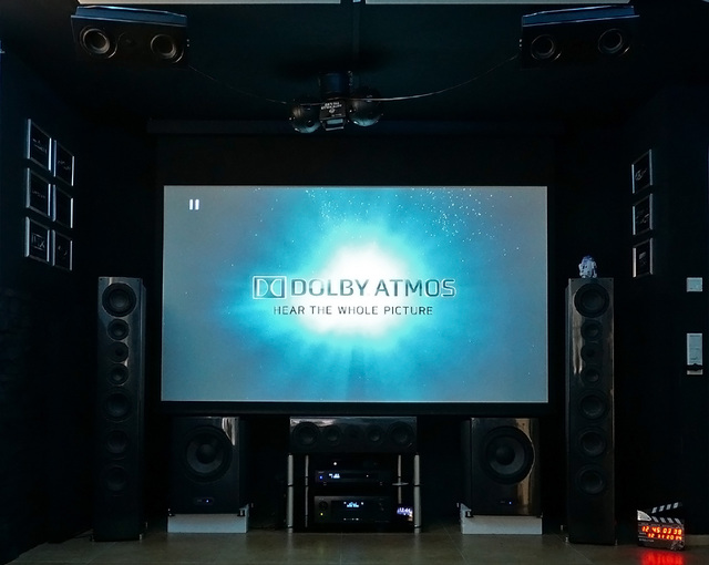 Testsetup (Front) Für Dolby Atmos