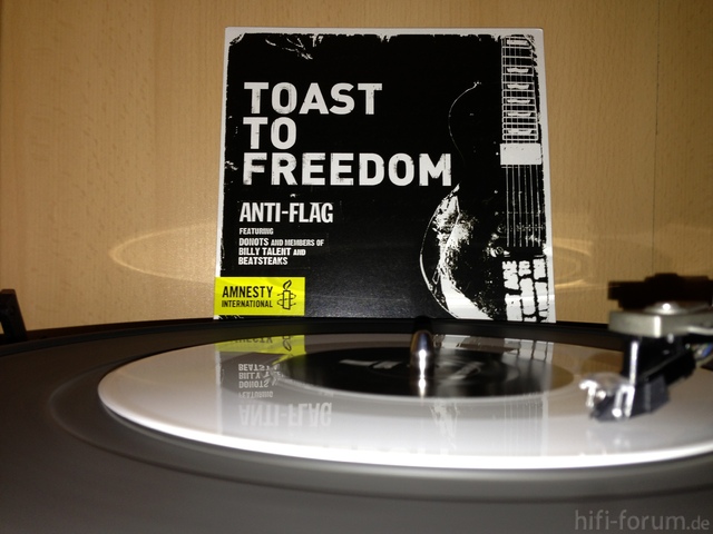 Toast to freedom