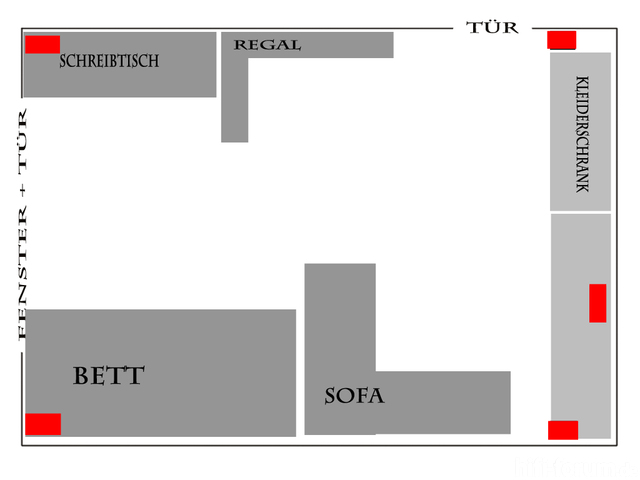 Lautsprecheraufstellung