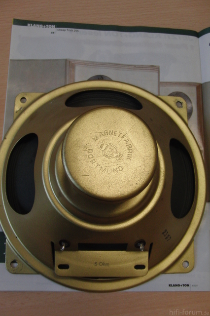 Kleiner Oval-Lautsprecher sehr gut 65 x 103mm 5Ω  0,5W Telefunken 5-4148 