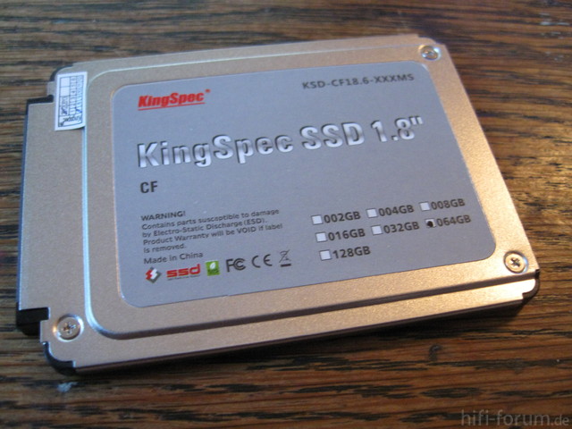 1,8 Zoll SSD