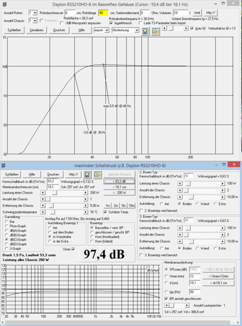 Dayton RSS210HO 8 BR