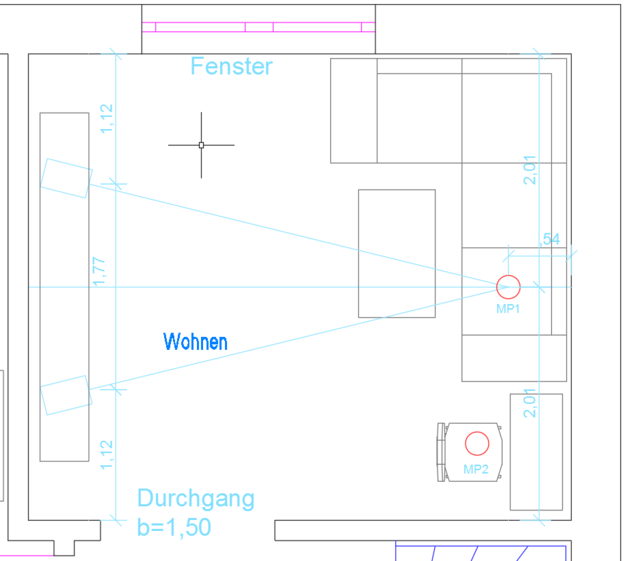 Grundriss Wohnzimmer