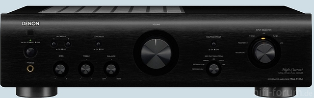 Denon PMA 710AE Black