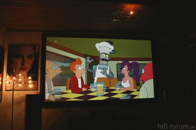 Futurama Epson 6000 Beamer