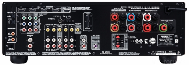 Onkyo Tx Sr508 Av Receiver 03