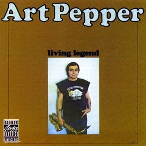 Art Pepper Living Legend Front