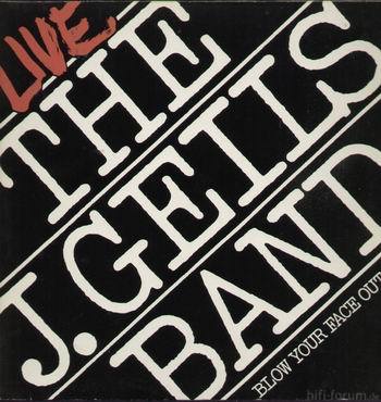 J  Geils Band Live