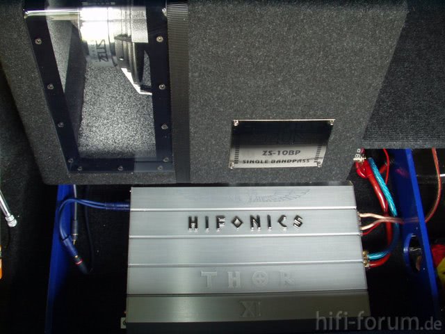 Hifonics Thor XI & Hifonics ZS10BP