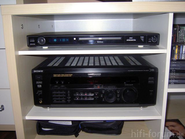 Sony STR-DE835 Und Tevion DVD6000