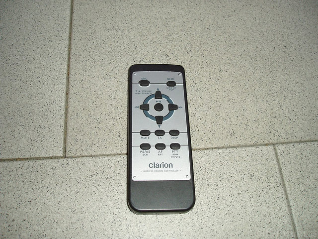 Clarion DXZ558RMP Remote