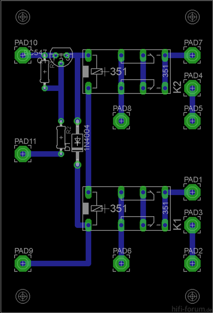 Line Platine Layout