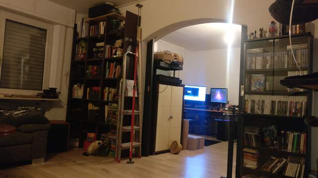 TV Richtung Büro