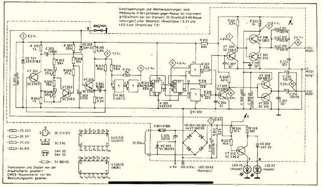 Schaltplan RFT SP3930