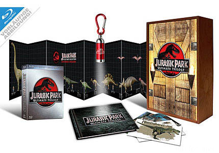 Big  Jurassic Park Ultimate Trilogy Holzbox