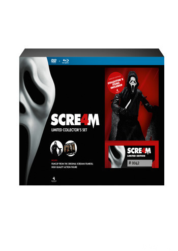 Scream 4 Blu Ray Dvd Ltd Docka