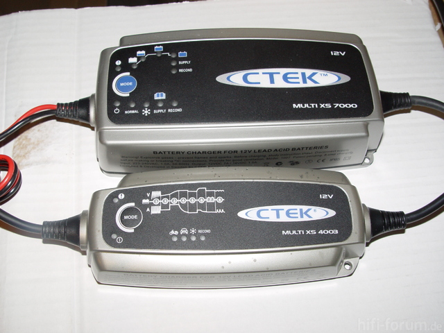 CTEK XS 7000 & XS 4003