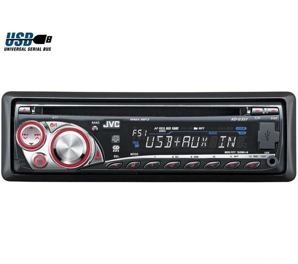 JVC Autoradio CD MP3 USB KD G351E