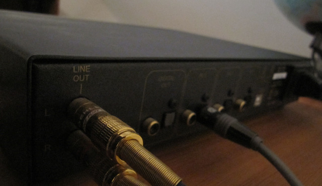 Atoll DAC 100 Rückseite