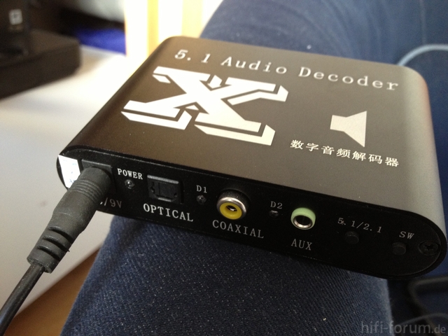 5.1-Kanal DTS/ AC-3 Audio Decoder