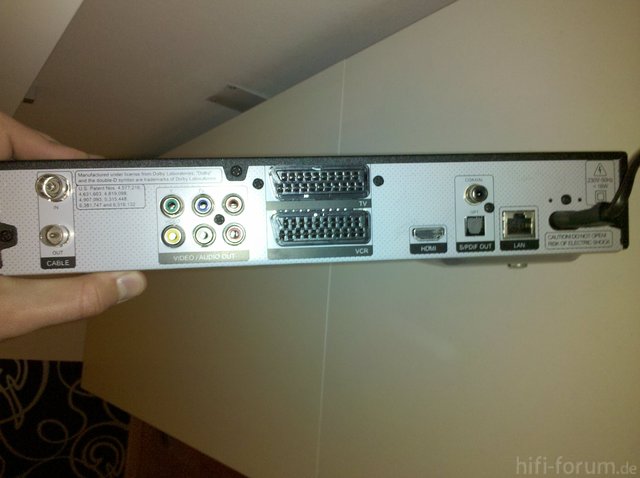 Receiver(TechniSat Digit HD4-CX)