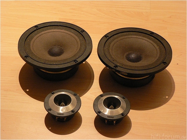 Audax PR 170 MO  Und Fostex FT 17 H.