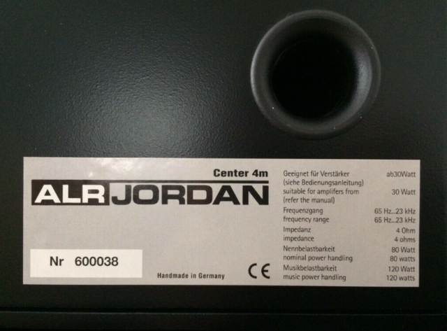 ALR Jordan 4m Specs