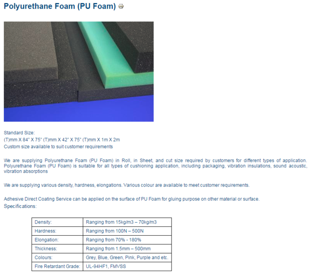 PU Foam