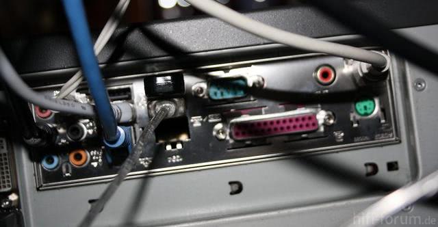 Rückansicht Pc 