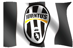 Juventus Calcio 1 Bandiera Animata
