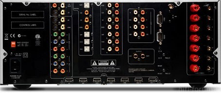 Arcam AVR 500 Hinten