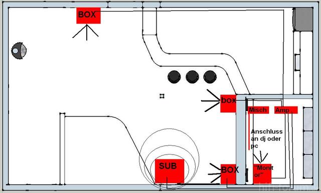 Grundriss BOXENPLAN