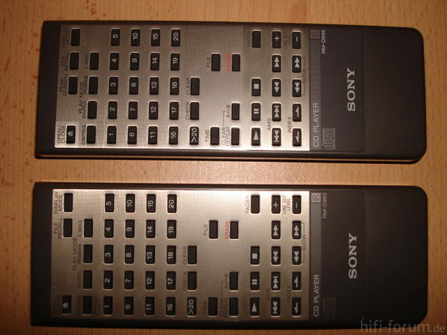 Sony RM-D993 & RM-D995