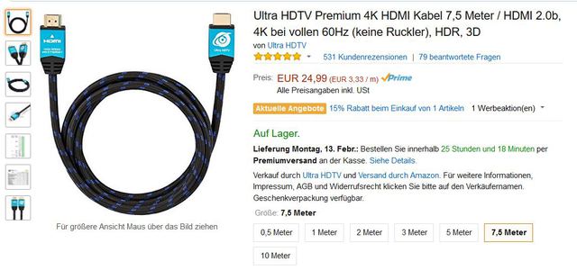 HDMI-Kabel