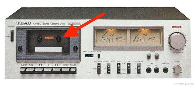 Teac Cx 350 Stereo Cassette Deck 918298