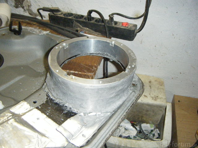 Spachteln Der LS-Ringe
